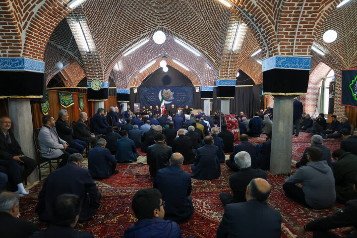 تصاویر | هیئت عزاداری شهدای گمنام تبریز