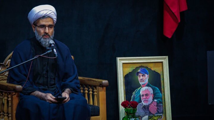 تصاویر/ ویژه برنامه شهادت حضرت زهرا(س)در امامزاده جمال الدین(ع)