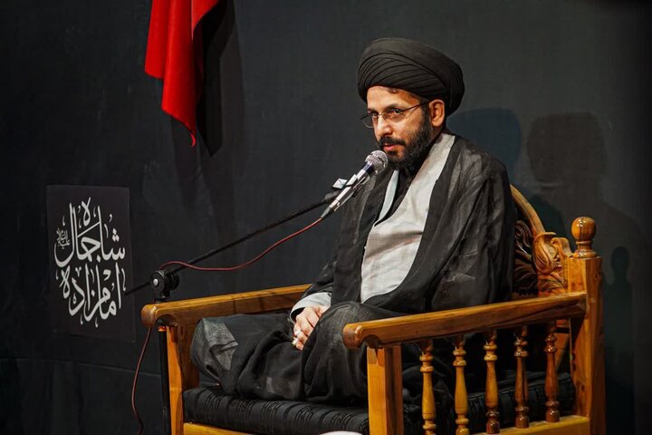 تصاویر/ ویژه برنامه شهادت حضرت زهرا(س)در امامزاده جمال الدین(ع)