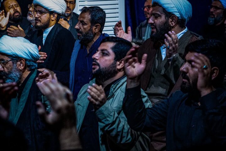 تصاویر/ ویژه برنامه شهادت حضرت زهرا(س)در امامزاده جمال الدین(ع)