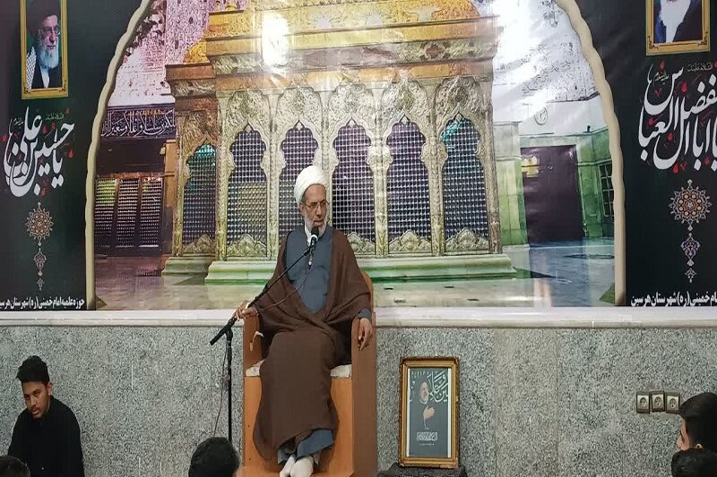 بازدید مدیر حوزه‌ علمیه کرمانشاه از مدرسه امام خمینی(ره) هرسین + عکس