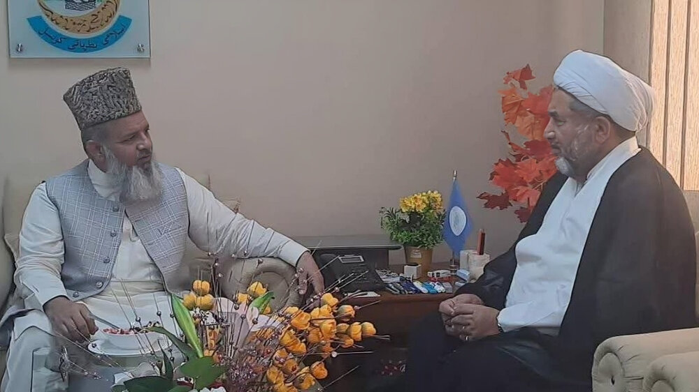 علامہ عارف واحدی کی چیئرمین اسلامی نظریاتی کونسل سے ملاقات / مختلف امور پر تبادلۂ خیال