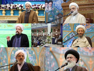 خطبای حرم مطهر بانوی کرامت در هفته جاری معرفی شدند