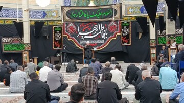 تصاویر/ مراسم سوگواری شهادت حضرت زهرا(س)