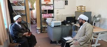 بازدید معاون تهذیب حوزه علمیه اصفهان از مدرسه علمیه حضرت باقرالعلوم (ع) خوانسار