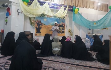 برگزاری کارگاه آموزشی قصه‌گویی و پرده‌خوانی در یکی از مساجد قم