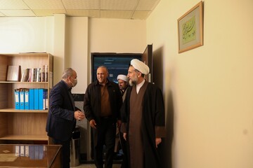 تصاویر / بازدید امام جمعه قزوین از اداره کل فرهنگ وارشاد اسلامی استان