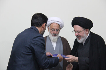 تصاویر / آیین تکریم و معارفه رئیس اداره اوقاف و امور خیریه شهرستان جلفا