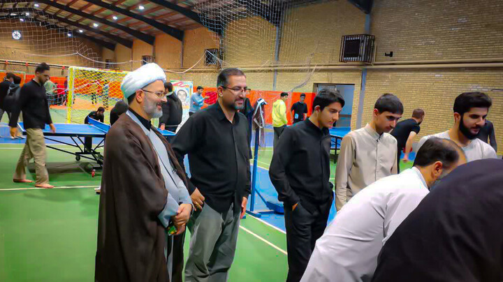 تصاویر/آغاز جشنواره فرهنگی‌ورزشی طلاب و روحانیون استان همدان