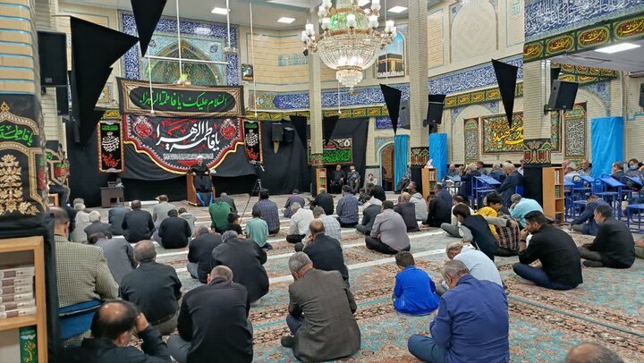 تصاویر/ مراسم سوگواری شهادت حضرت زهرا(س) با سخنرانی حجت الاسلام علی پتاه