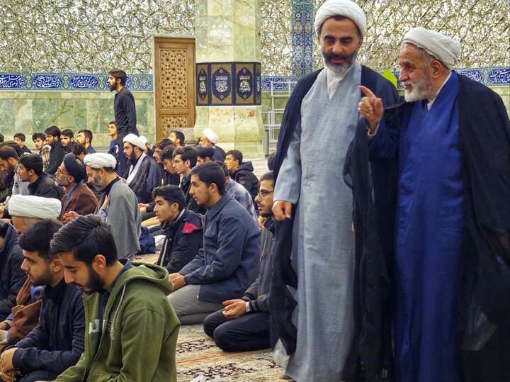 تصاویر/ «مهمانی ملکوت» ویژه برنامه سحرگاهی طلاب حوزه علمیه قم