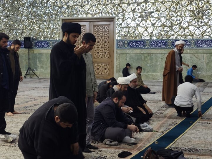 تصاویر/ «مهمانی ملکوت» ویژه برنامه سحرگاهی طلاب حوزه علمیه قم