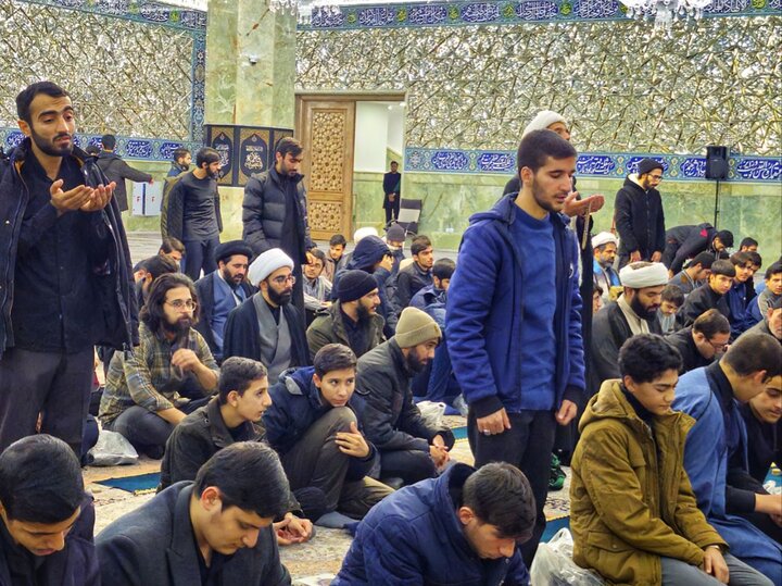 تصاویر/ «مهمانی ملکوت» ویژه برنامه سحرگاهی طلاب حوزه علمیه قم