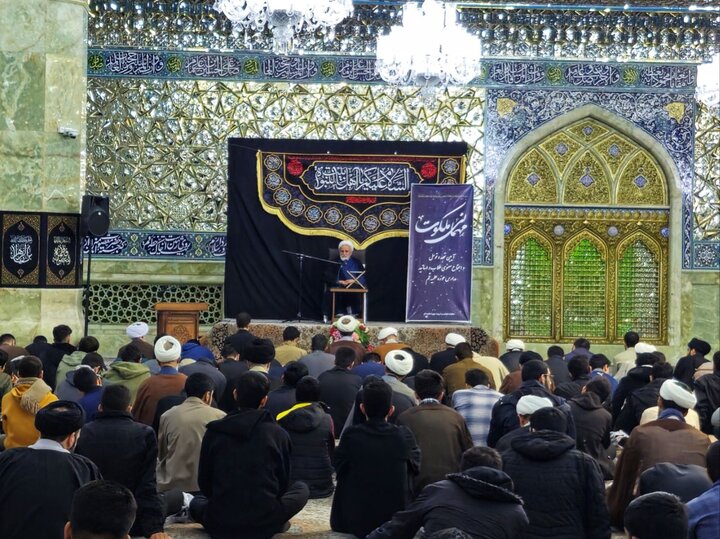 تصاویر/ «مهمانی ملکوت» ویژه برنامه سحرگاهی طلاب حوزه علمیه قم