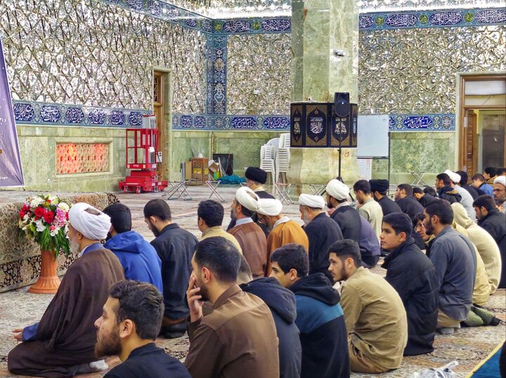 تصاویر/ «مهمانی ملکوت» ویژه برنامه سحرگاهی طلاب حوزه علمیه قم