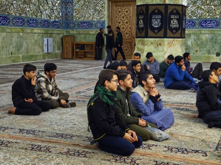 تصاویر/ «مهمانی ملکوت» ویژه برنامه سحرگاهی طلاب حوزه علمیه قم