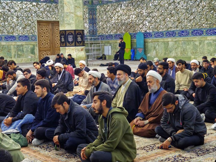 تصاویر/ «مهمانی ملکوت» ویژه برنامه سحرگاهی طلاب حوزه علمیه قم