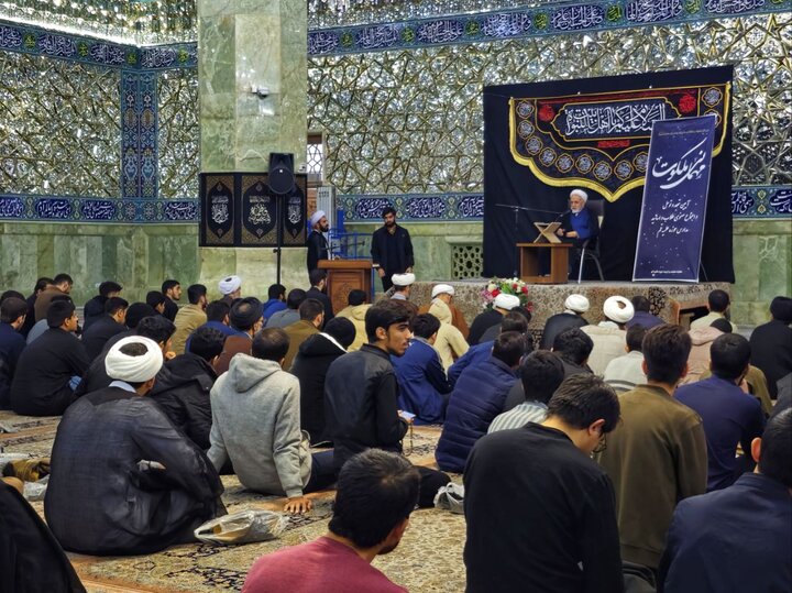 تصاویر/ «مهمانی ملکوت» ویژه برنامه سحرگاهی طلاب حوزه علمیه قم