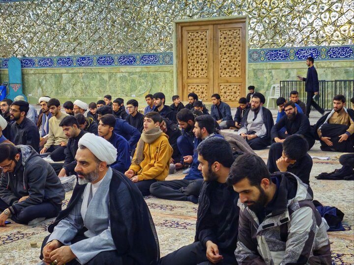 تصاویر/ «مهمانی ملکوت» ویژه برنامه سحرگاهی طلاب حوزه علمیه قم