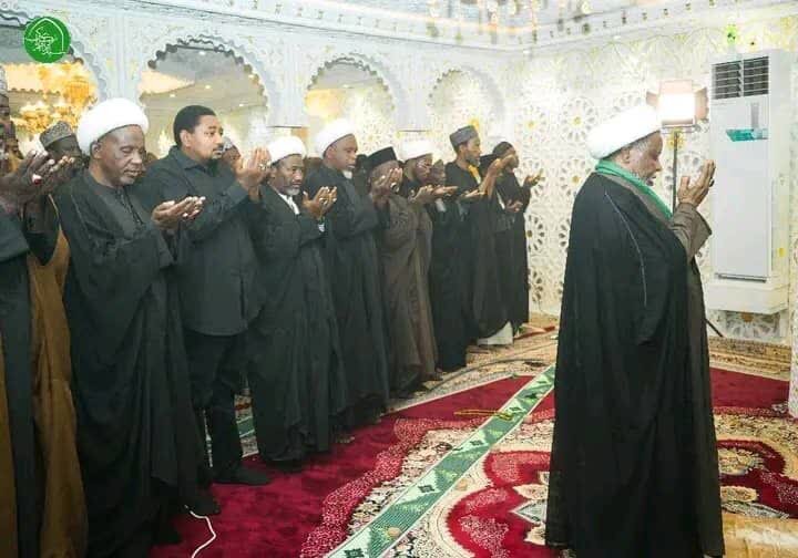 Photos/Cérémonie Annuelle de Deuil de Fatima Zahra (SA) au Nigeria, en Présence du Chef du Mouvement Islamique Nigérian.