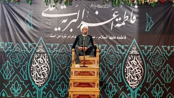 تصاویر/ مراسم عزاداری ایام فاطمیه در رابر