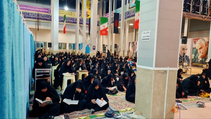 تصاویر/ مراسم عزاداری ایام فاطمیه در رابر