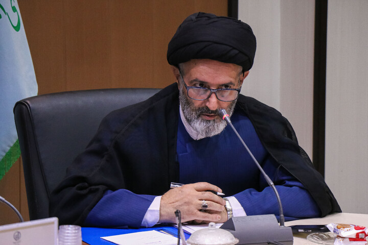 تصاویر/ نشست خبری «برنامه های هفته پژوهش مرکزفقهی ائمه اطهار(ع)