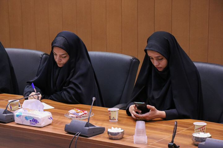 تصاویر/ نشست خبری «برنامه های هفته پژوهش مرکزفقهی ائمه اطهار(ع)