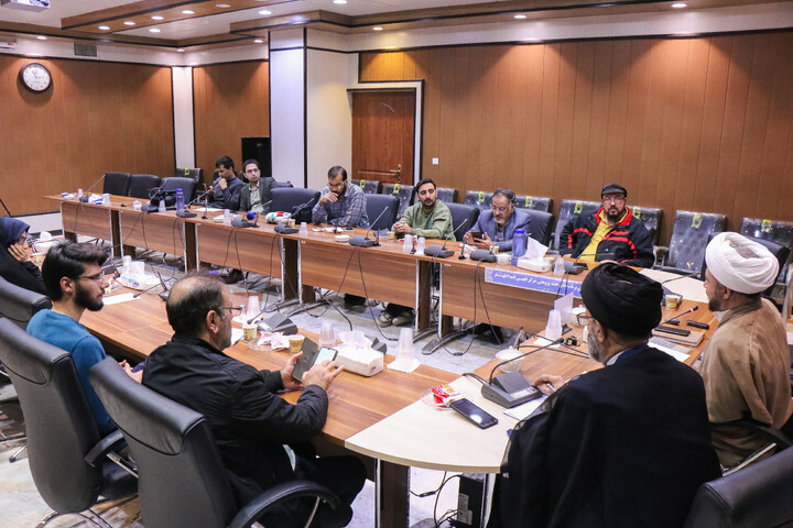 تصاویر/ نشست خبری «برنامه های هفته پژوهش مرکزفقهی ائمه اطهار(ع)