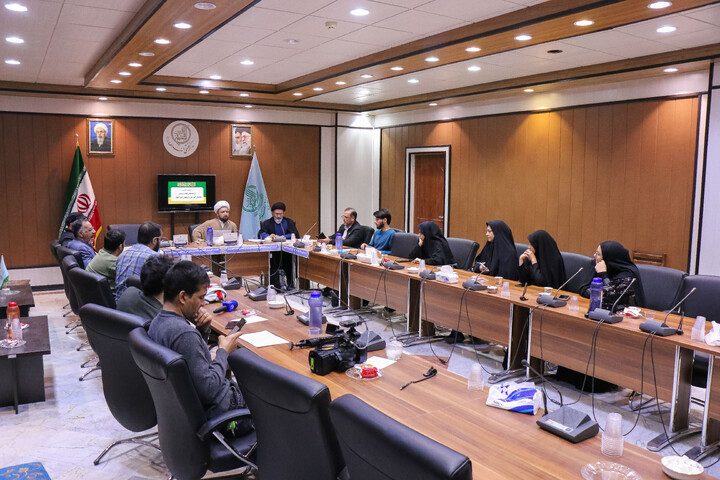 تصاویر/ نشست خبری «برنامه های هفته پژوهش مرکزفقهی ائمه اطهار(ع)