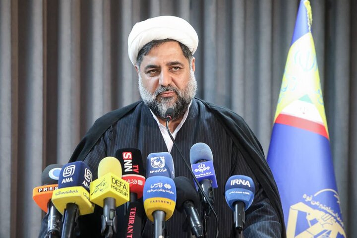 تصاویر/ نشست خبری مسئول روابط عمومی نیروی هوافضای سپاه