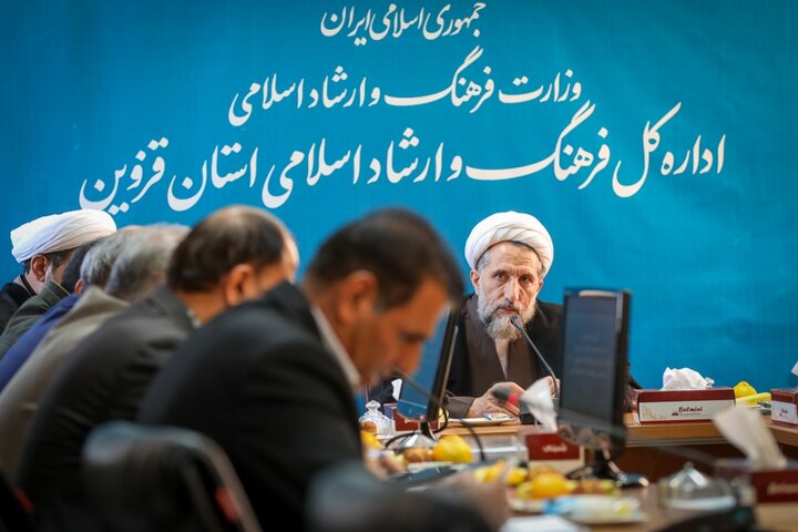 تصاویر / بازدید امام جمعه قزوین از اداره کل فرهنگ وارشاد اسلامی استان قزوین