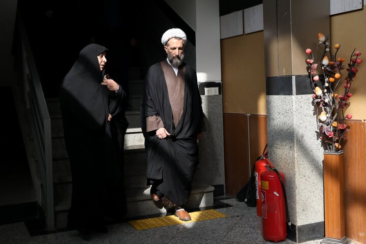 تصاویر / بازدید امام جمعه قزوین از اداره کل فرهنگ وارشاد اسلامی استان قزوین