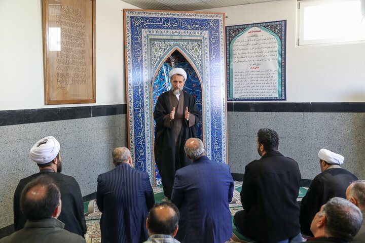 تصاویر / بازدید امام جمعه قزوین از اداره کل فرهنگ وارشاد اسلامی استان قزوین