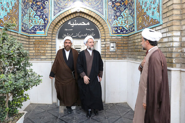 تصاویر / بازدید امام جمعه قزوین از مرکز مشاوره سماح حوزه علمیه قزوین