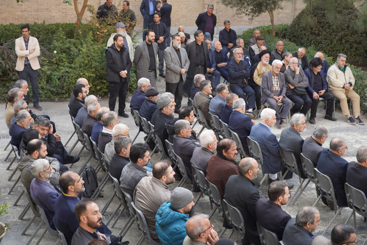 تصاویر/ تشییع پیکر پیرغلام حسینی، مرحوم سید محمد موسوی سجاسی