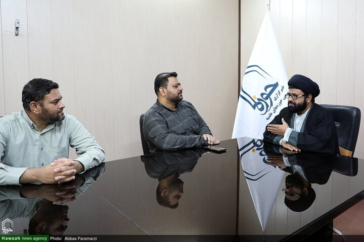 مدير "جامعة البتول" الهندية يزور "وكالة أنباء الحوزة"