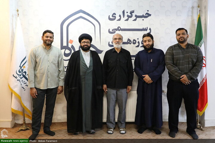 مدير "جامعة البتول" الهندية يزور "وكالة أنباء الحوزة"