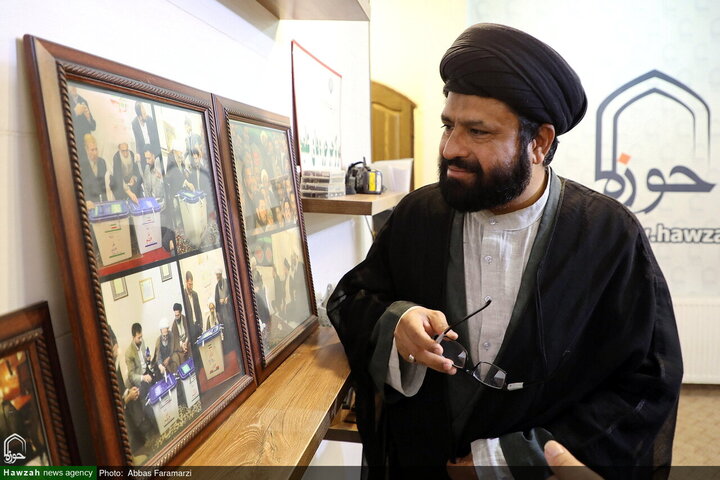 مدير "جامعة البتول" الهندية يزور "وكالة أنباء الحوزة"