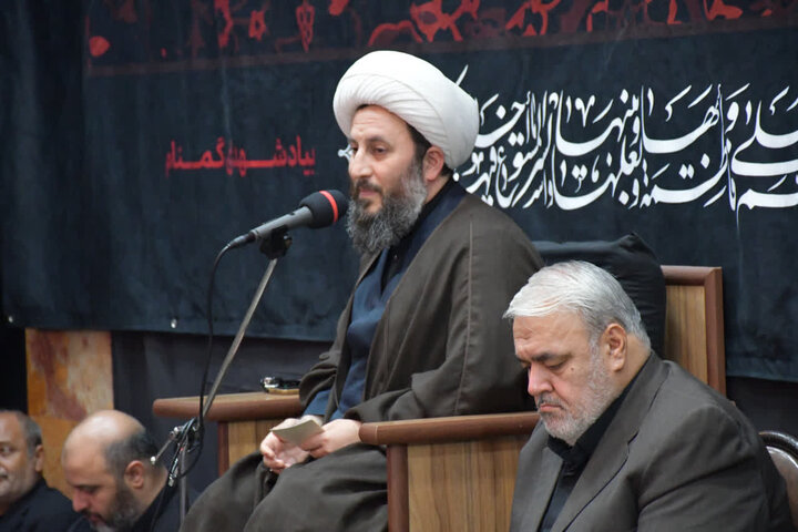 تصاویر/  مراسم عزاداری ایام فاطمیه در مسجد ملا احمد خوی