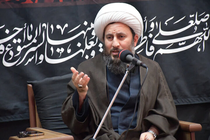 تصاویر/  مراسم عزاداری ایام فاطمیه در مسجد ملا احمد خوی