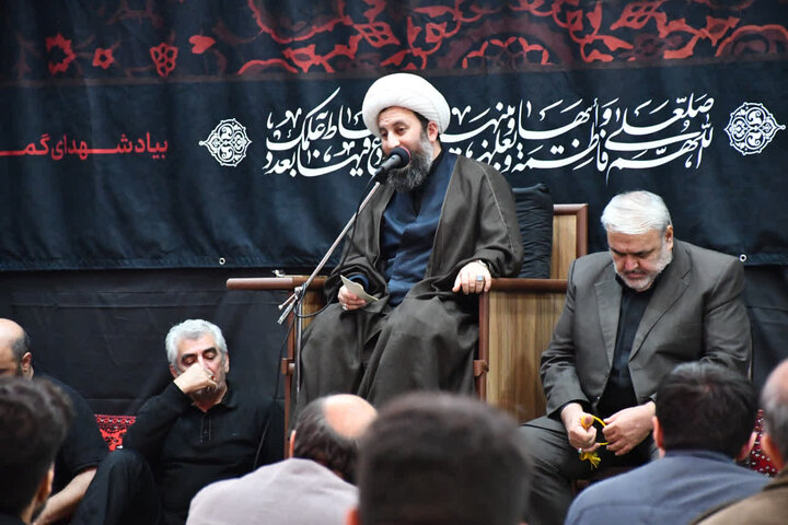 تصاویر/  مراسم عزاداری ایام فاطمیه در مسجد ملا احمد خوی