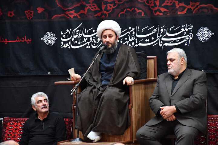 تصاویر/  مراسم عزاداری ایام فاطمیه در مسجد ملا احمد خوی