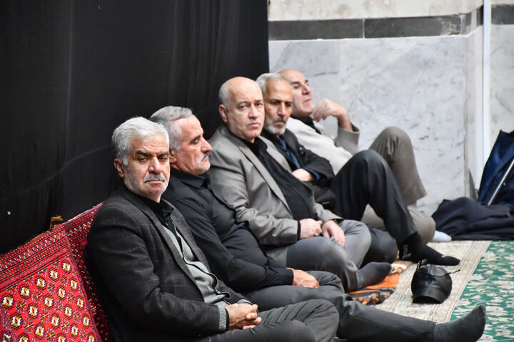 تصاویر/  مراسم عزاداری ایام فاطمیه در مسجد ملا احمد خوی