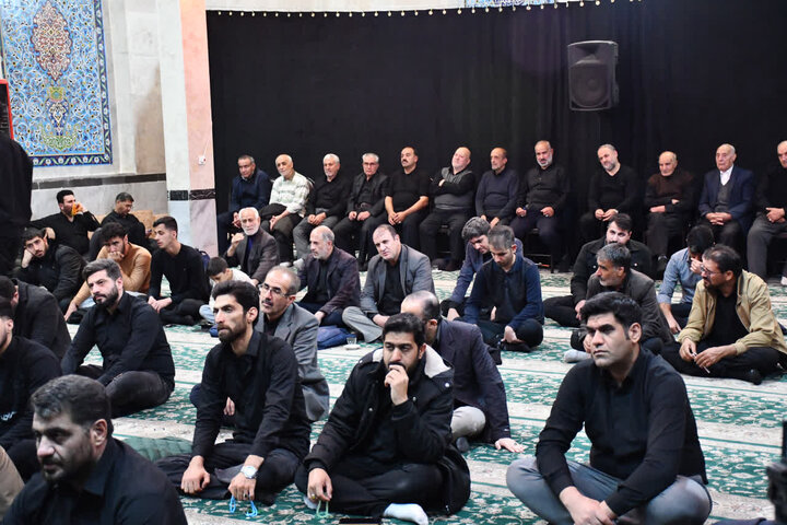 تصاویر/  مراسم عزاداری ایام فاطمیه در مسجد ملا احمد خوی