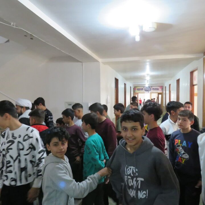 تصاویر/  اردوی شبی در حوزه علمیه ویژه دانش اموزان سلماس