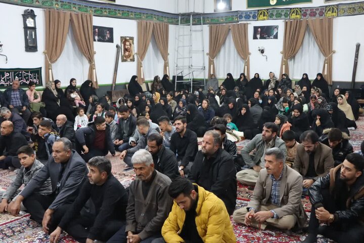 تصاویر/ عزاداری ایام فاطمیه در  روستای باشلانبشلو ارومیه