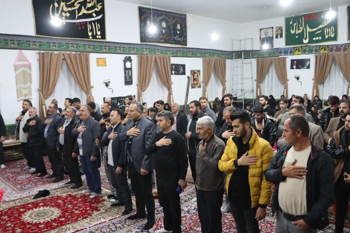 تصاویر/ عزاداری ایام فاطمیه در  روستای باشلانبشلو ارومیه