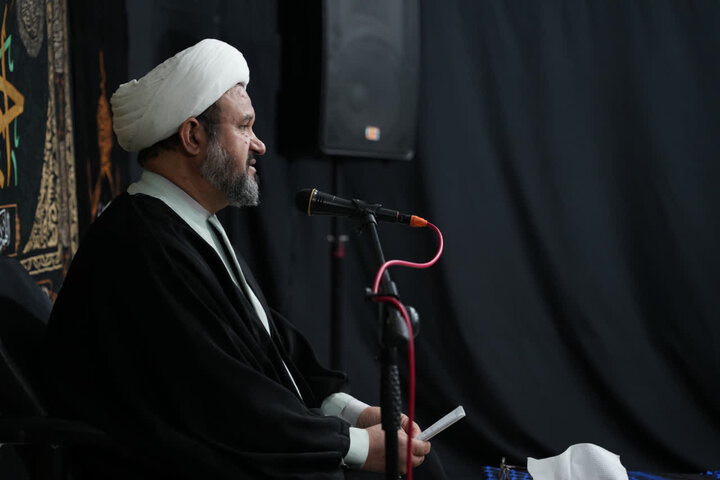 تصاویر/ مراسم عزاداری ایام فاطمیه در مدرسه علمیه امام صادق (ع) نقده