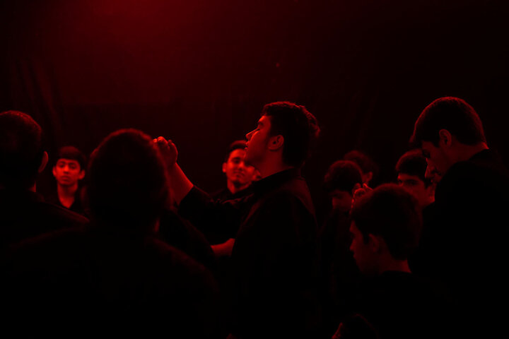 تصاویر/ مراسم عزاداری ایام فاطمیه در مدرسه علمیه امام صادق (ع) نقده